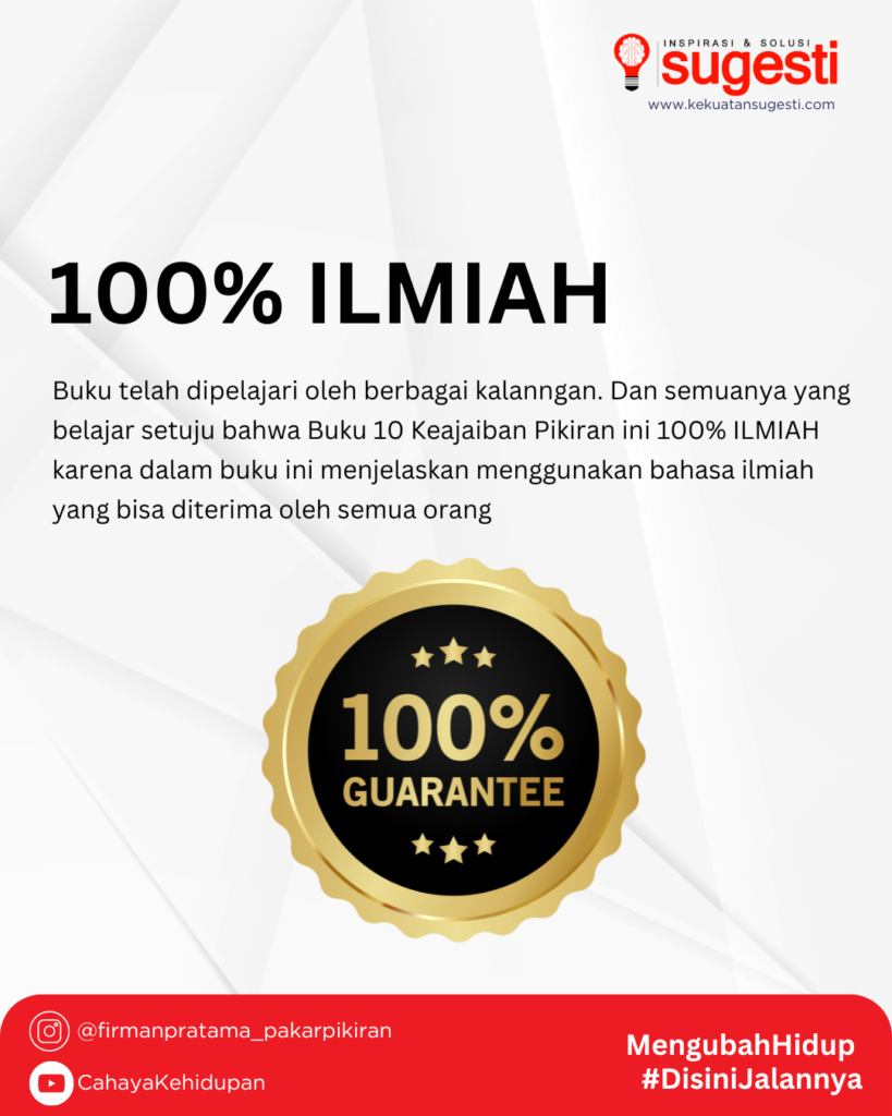 buku ini ilmiah
